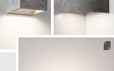 CONCRETE COLLECTION of Wall Lights