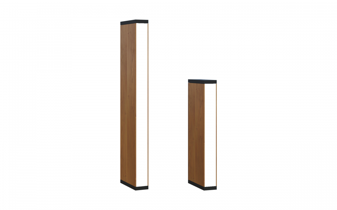 RETTANGOLO WOOD BOLLARD